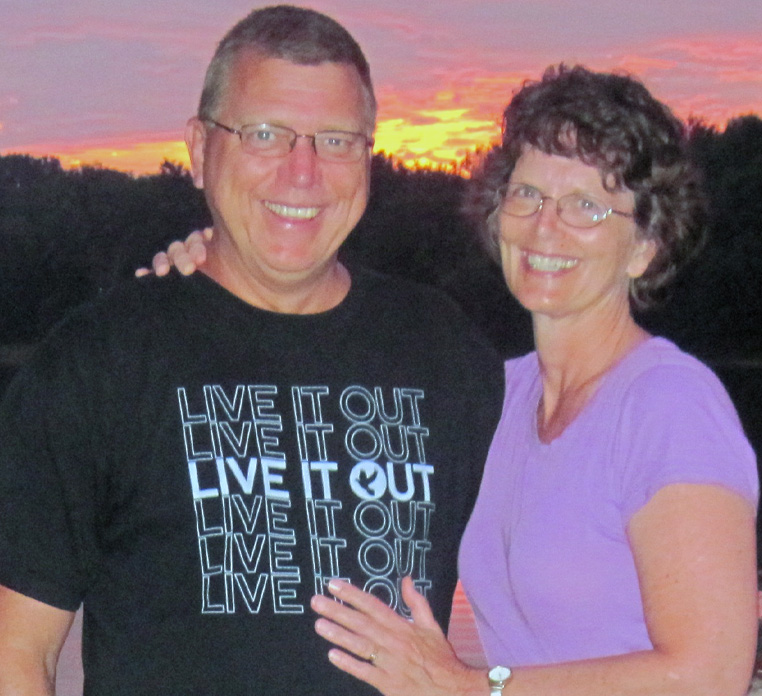 Professional Speaker, Dan Kuiper and his lovely wife